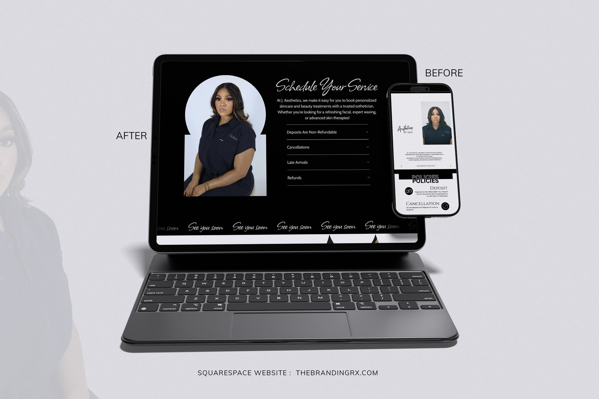 Square Space Website